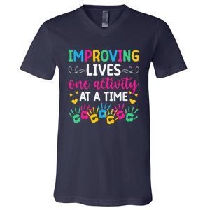 Improving Lives Activity Assistant Activities Assistant V-Neck T-Shirt