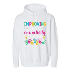 Improving Lives Activity Assistant Activities Assistant Garment-Dyed Fleece Hoodie