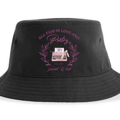 In Love And Poetry Social Club Sustainable Bucket Hat