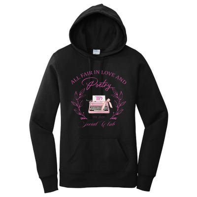 In Love And Poetry Social Club Women's Pullover Hoodie