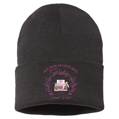 In Love And Poetry Social Club Sustainable Knit Beanie