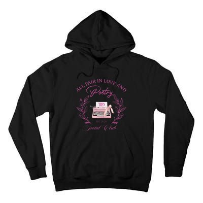 In Love And Poetry Social Club Tall Hoodie