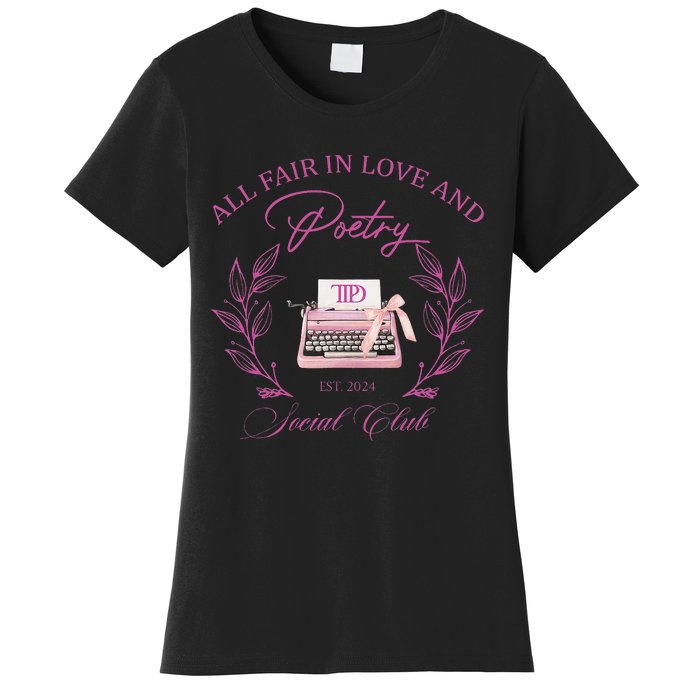 In Love And Poetry Social Club Women's T-Shirt