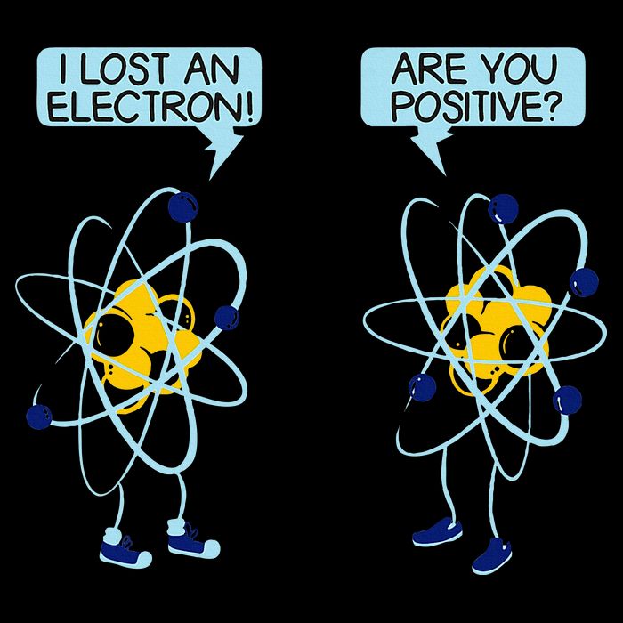 I Lost An Electron Are You Positive Chemistry Math Funny Cooling Performance Crew T-Shirt