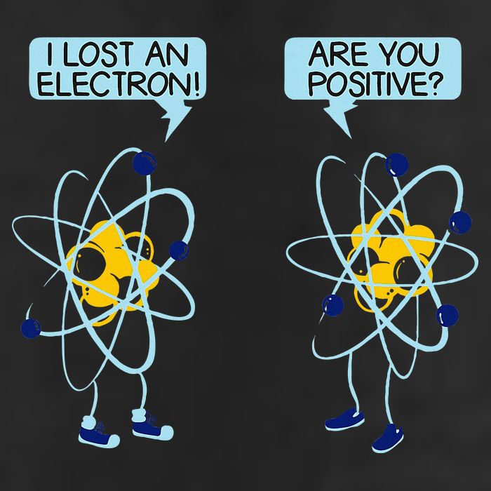 I Lost An Electron Are You Positive Chemistry Math Funny Adult Drive Performance Visor