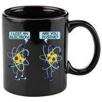 I Lost An Electron Are You Positive Chemistry Math Funny 11oz C Handle Ceramic Mug