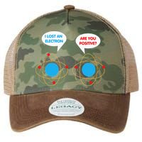 I've Lost An Electron Are You Positive Funny Chemist Legacy Tie Dye Trucker Hat