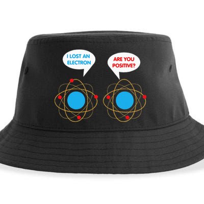 I've Lost An Electron Are You Positive Funny Chemist Sustainable Bucket Hat