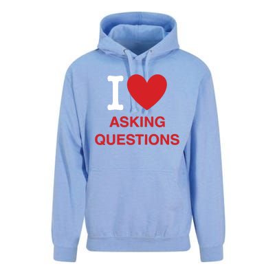 I Love Asking Questions Unisex Surf Hoodie