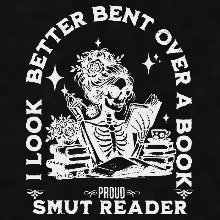 I Look Better Bent Over A Book Smut Reader Ladies PosiCharge Tri-Blend Wicking Tank