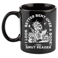 I Look Better Bent Over A Book Smut Reader 11oz C Handle Ceramic Mug