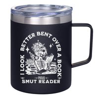I Look Better Bent Over A Book Smut Reader 12oz Stainless Steel Coffee Mug