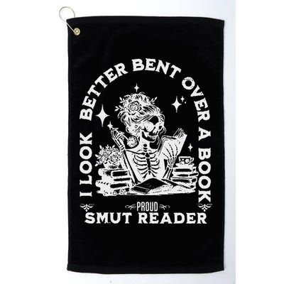 I Look Better Bent Over A Book Smut Reader Golf Towel