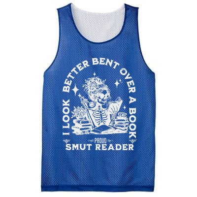I Look Better Bent Over A Book Smut Reader Mesh Reversible Basketball Jersey Tank