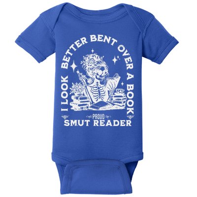 I Look Better Bent Over A Book Smut Reader Baby Bodysuit