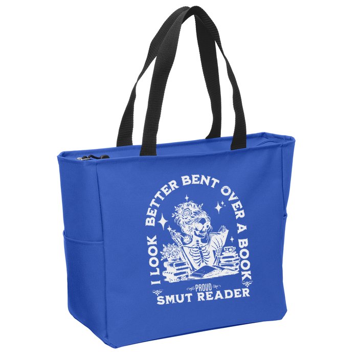 I Look Better Bent Over A Book Smut Reader Zip Tote Bag