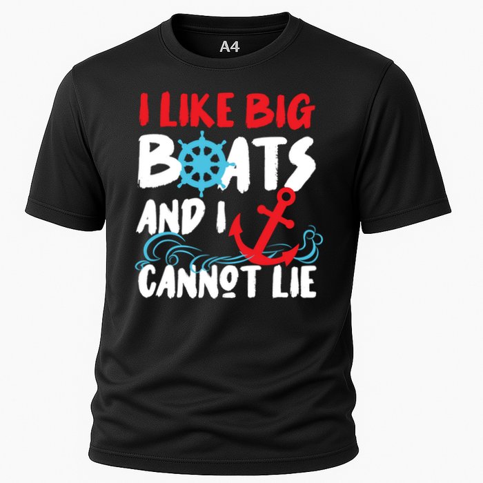 I Like Big Boats And I Cant Lie Performance Shirt