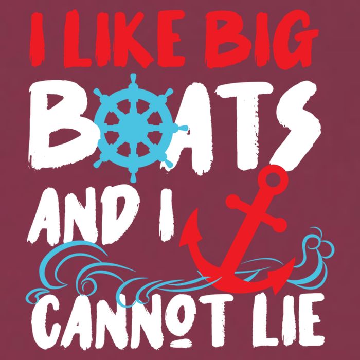 I Like Big Boats And I Cant Lie 16oz Travel Tumbler