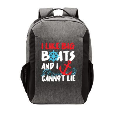 I Like Big Boats And I Cant Lie Vector Backpack