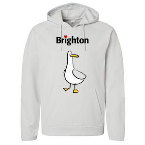 I Love Brighton Performance Fleece Hoodie