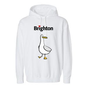 I Love Brighton Garment-Dyed Fleece Hoodie