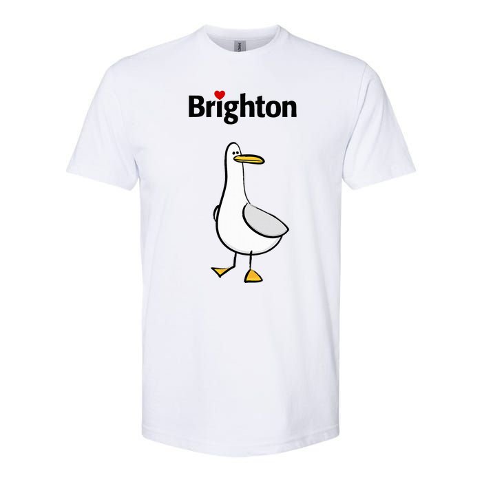 I Love Brighton Softstyle CVC T-Shirt