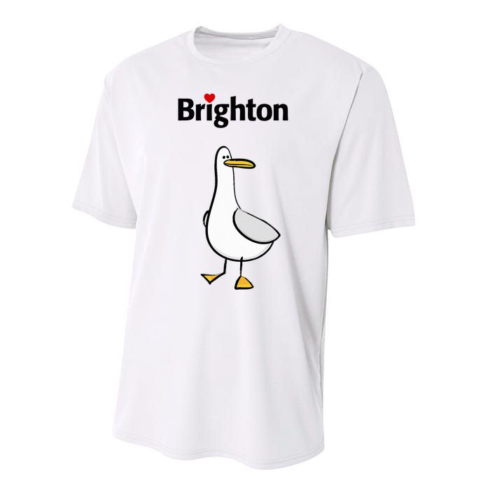 I Love Brighton Performance Sprint T-Shirt