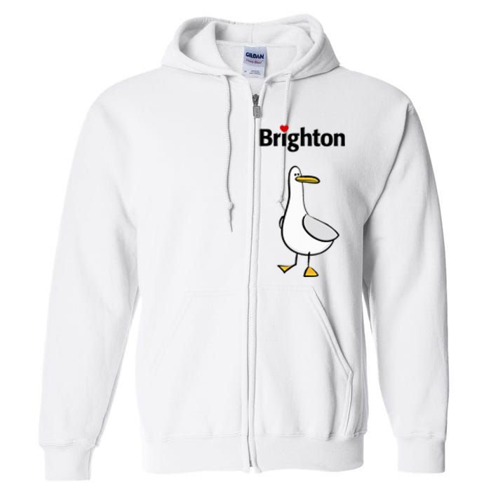 I Love Brighton Full Zip Hoodie