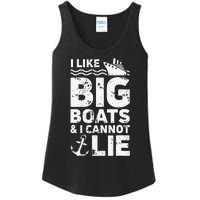 I Like Big Boats and I Cannot Lie Ladies Essential Tank