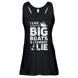 I Like Big Boats and I Cannot Lie Ladies Essential Flowy Tank