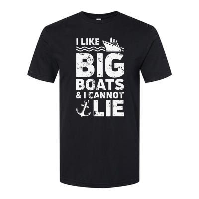 I Like Big Boats and I Cannot Lie Softstyle® CVC T-Shirt