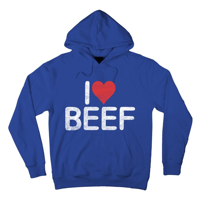 I Love Beef Gift Hoodie