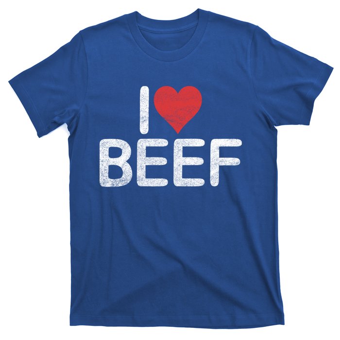 I Love Beef Gift T-Shirt