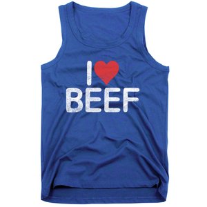 I Love Beef Gift Tank Top