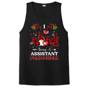 I Love Being A Assistant Principal Gnome Valentine's Day Cute Gift PosiCharge Competitor Tank