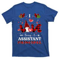 I Love Being A Assistant Principal Gnome Valentine's Day Cute Gift T-Shirt