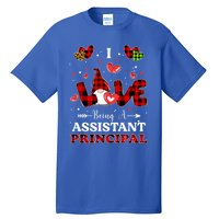 I Love Being A Assistant Principal Gnome Valentine's Day Cute Gift Tall T-Shirt