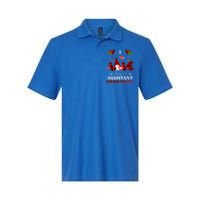 I Love Being A Assistant Principal Gnome Valentine's Day Cute Gift Softstyle Adult Sport Polo