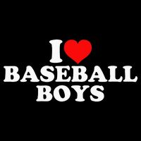 I Love Baseball funny quote player sports 16 in Basic Backpack