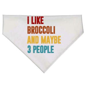 I Like Broccoli And Maybe 3 People Funny USA-Made Doggie Bandana