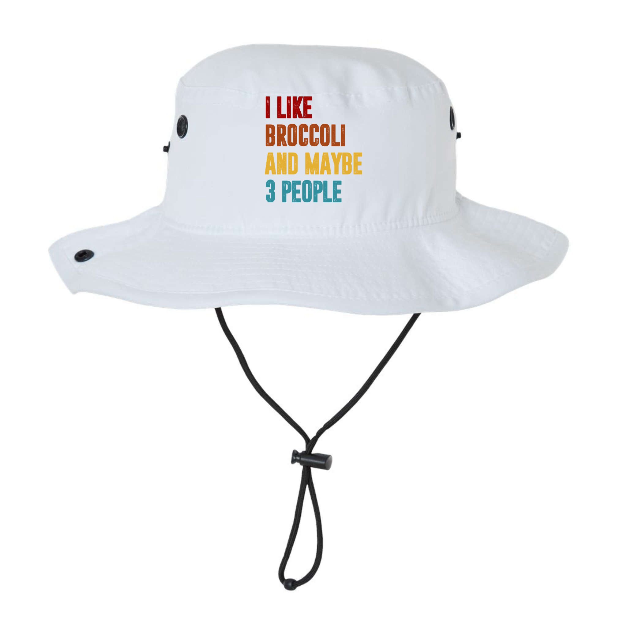 I Like Broccoli And Maybe 3 People Funny Bucket Hat
