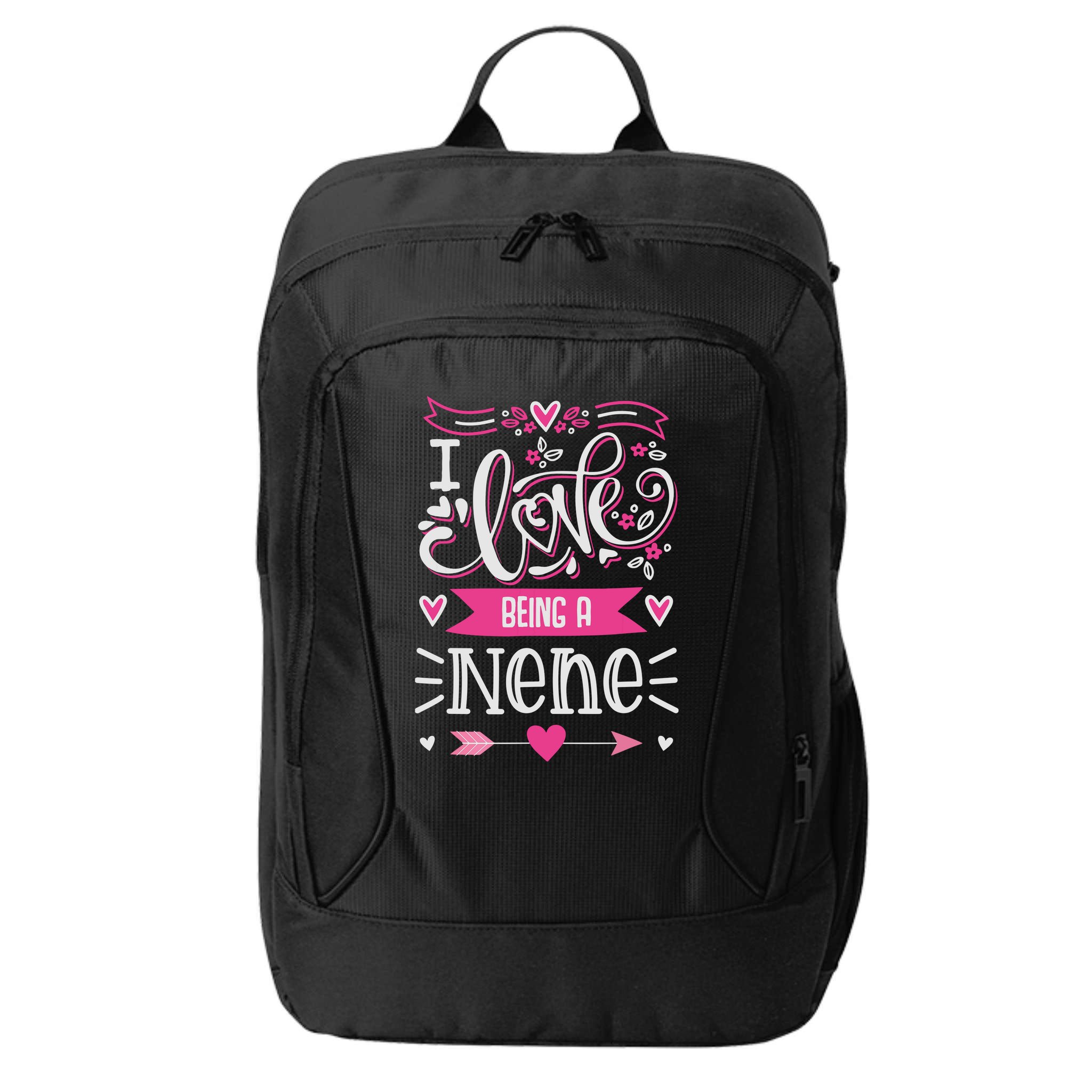 I Love Being A Nene Floral Nene Grandparents Day Gift City Backpack
