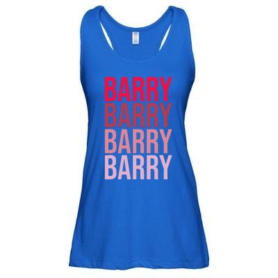 I Love Barry First Name Barry Ladies Essential Flowy Tank