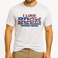 I Love BDSM Beers And Delicious Smoked Meats 4th Of July Cooling Performance Crew T-Shirt