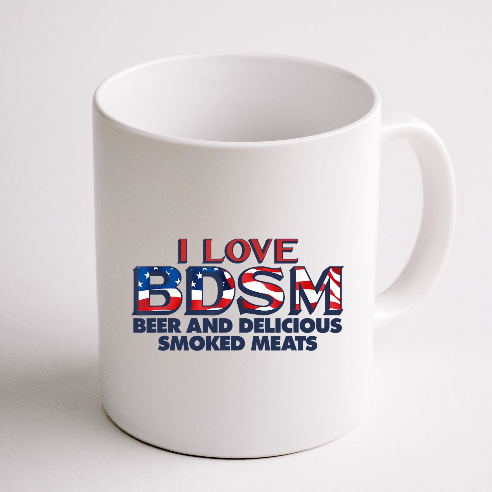 I Love BDSM Beers And Delicious Smoked Meats 4th Of July Mug