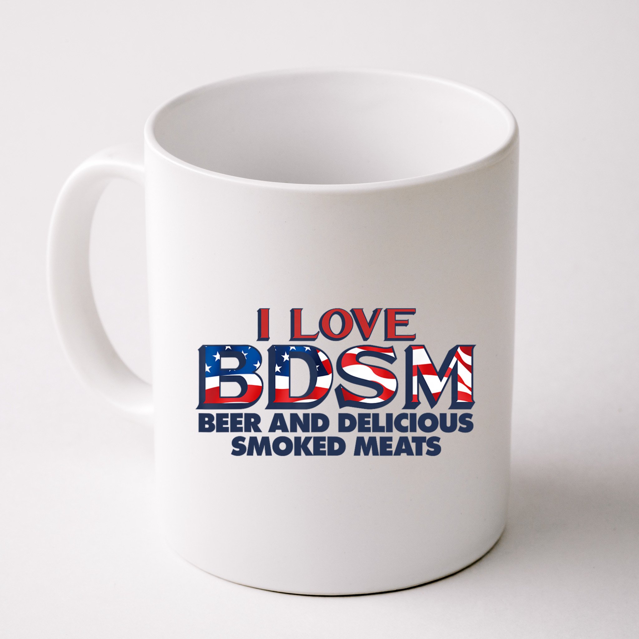 I Love BDSM Beers And Delicious Smoked Meats 4th Of July Mug