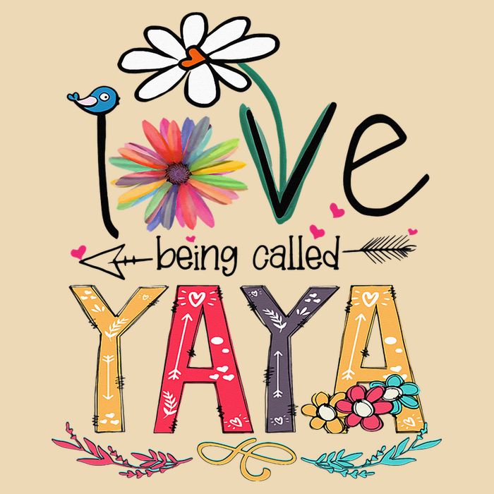 I Love Being Called Yaya Sunflower Mother's Day Bag
