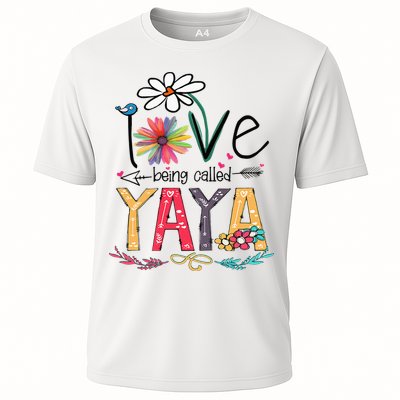 I Love Being Called Yaya Sunflower Mother's Day Performance Shirt