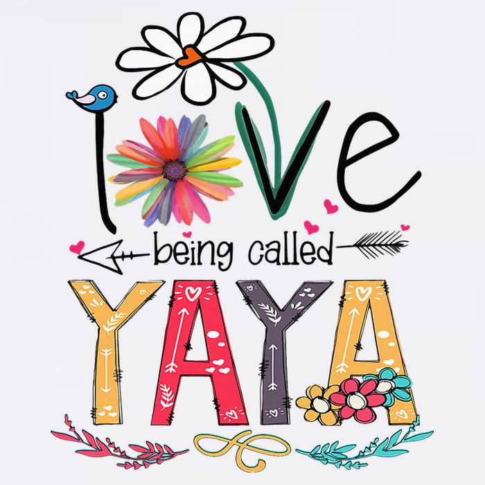 I Love Being Called Yaya Sunflower Mother's Day Sweatshirt