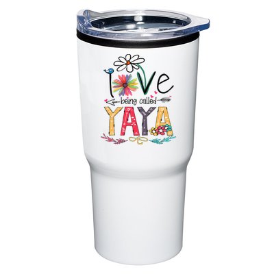 I Love Being Called Yaya Sunflower Mother's Day Tumbler